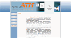Desktop Screenshot of agencja-atm.pl